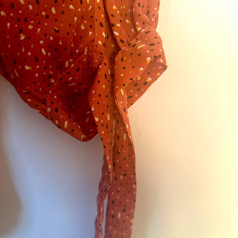 Brown blouse size L